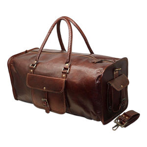 Sacs de voyage en cuir noir de luxe de marque, nouvelle collection 2026, logo personnalisé de haute qualité, unisexe, polyester durable - Product Image 6