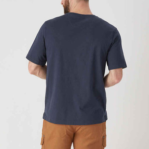 Camisetas Personalizadas de Alta Calidad para Hombre, 100% Algodón, Corte Ajustado, Transpirables, Anti-Pilling, Manga Corta, con Impresión de Logotipo de su Propio Diseño - Product Image 3