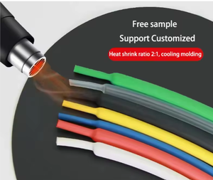 Custom 2:1 600V High Voltage High Temperature Resistant Colorful <b>Cable</b> Polyolefin PE <b>Heat</b> Shrink Tube Sunbow HST-001 - Product Image 2