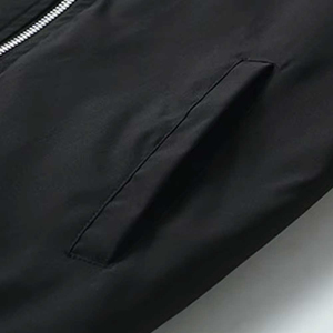 High Quality Custom Plus Size Men's Winter Stand <b>Collar</b> Bomber <b>Jacket</b> Quick Dry & Breathable Oem Service Made In Pakistan - Product Image 2