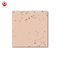 Carreaux de terrazzo Marcaron couleur 600x600mm à grosses particules, modernes, antibactériens, antidérapants, pour revêtements de sol intérieurs et murs de salle de bain