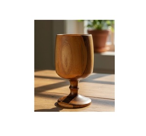 Mug en bois massif fait main, tasse à café en bois naturel, finition rustique, vaisselle écologique pour la maison, la cuisine et la salle à manger - Product Image 3