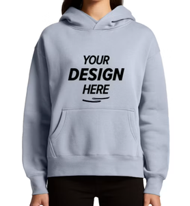 Custom Womens Heavyweight Fleece Pullover <b>Hoodie</b> Casual Streetwear Spring Breathable Sweatshirt Logo Factory Direct BD Export - Product Image 1