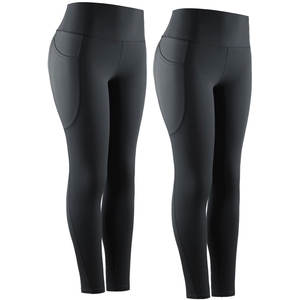 Leggings de sport pour femmes de haute qualité, vente en gros, tissu extensible premium 260 GSM, 75% nylon, 25% élasthanne, coutures plates, évacuation de l'humidité - Product Image 5