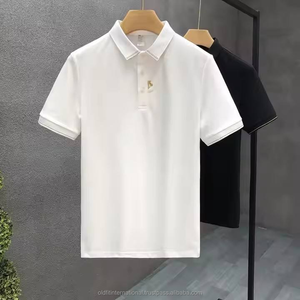 เสื้อยืดลำลองผู้ชายยอดนิยมสำหรับฤดูร้อน เสื้อผ้าสต็อกจำนวนมาก เสื้อผ้าคละแบบ เสื้อผ้ามือสอง เสื้อยืดผู้ชายผลิตจากโรงงาน - Product Image 5