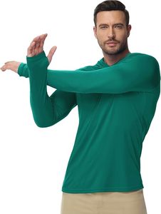 เสื้อตกปลาผู้ชาย UVBAN โลโก้แบบกำหนดเอง ดีไซน์ใหม่ ผ้าโพลีเอสเตอร์ 100% 130 กรัม แห้งเร็ว ระบายอากาศได้ดี ป้องกันรังสียูวี ไซส์ใหญ่ UPF 50 - Product Image 2