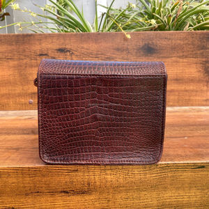 Top Manufacturer Ladies Crocodile Pattern Genuine Leather Shoulder Bag Full Grain Leather Crossbody Bags Luxury Design for Daily - Product Image 5