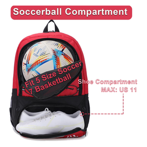 Sac de sport unisexe NAHEED SPORTS pour étudiants, équipement de sport de plein air, sac à dos de football, sac à dos de soccer de qualité supérieure avec logo personnalisé - Product Image 6
