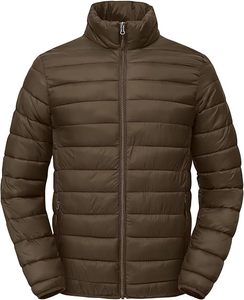 Veste matelassée à capuche bleu marine pour adultes, vêtement décontracté d'hiver, polyester, coupe ajustée, manteau chaud - Product Image 5