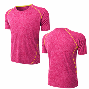 MANUFACTURER Premium Quality lightweight custom knitted Cotton T <b>Shirts</b> Short Sleeve Breathable gym training sporty tshirt - Product Image 1