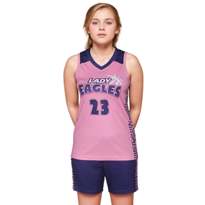 Camiseta de Baloncesto para Mujer, de Alta Calidad, Malla Transpirable, Talla Grande, Uniforme de Baloncesto Personalizado, sin Mangas, Deportivo - Product Image 1