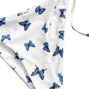 Traje de Baño Bikini para Mujer, Conjunto de Dos Piezas, Color Sólido, Sexy, Disponible al por Mayor, Nuevo Diseño Personalizado, Bra y Panty Sensuales para Mujer - Product Image 4