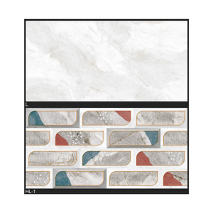 Carreaux de céramique émaillés modernes pour intérieur, 300x600 mm, pour murs et sols de salle de bain, toilettes et cuisine. - Product Image 2