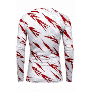 Camisetas de Compresión para Hombre, Tallas Grandes, Manga Larga, Elásticas en 4 Direcciones, Secado Rápido, Ecológicas, Spandex/Poliéster, Deportivas - Product Image 3