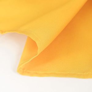Robe de cérémonie de remise des diplômes unisexe pour adultes, jaune mat, en polyester, uniforme scolaire - Product Image 2
