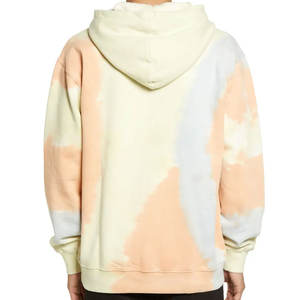 Sweat à capuche en molleton de qualité supérieure pour homme, personnalisable avec logo, en molleton mélangé de coton, motif écossais, coupe oversize pour adulte - Product Image 3