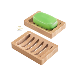 Jabonera de Bambú al por Mayor, Ecológica, de Madera Natural, para Almacenamiento de Jabón en la Encimera del Baño - Product Image 4