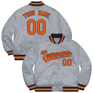 Chaqueta Varsity Personalizada NADRUB'S, sin Cuello, con Cierre, para Invierno, Unisex, para Deportes y Uso Casual, Poliéster/Algodón - Product Image 1