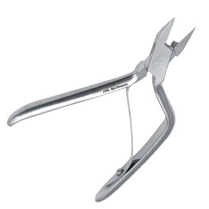 Coupe-ongles en acier inoxydable pour des formes d'ongles parfaites, avec poignée au design unique, outils de manucure et pédicure, coupe-ongles à pointe fléchée - Product Image 1