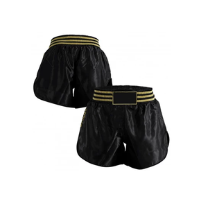 High Quality MMA Men Muay Thai Boxing Shorts Fitness Breathable Martial <b>Arts</b> Fighting Custom Logo Training 100% Silk Polyester - Product Image 3