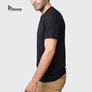 T-shirt homme en laine mérinos 100% personnalisé de haute qualité, col rond, doux et confortable, pour le sport - Product Image 2