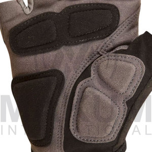 Gants de cyclisme pour hommes et femmes, demi-doigts, avec rembourrage en gel de 5 mm, absorption des chocs, fitness - Product Image 4