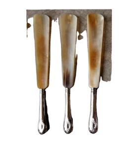 Chausse-pied en métal de qualité supérieure, fabriqué à la main, en buffle ou en bœuf, pour aider à enfiler les chaussures, exportateur en gros - Product Image 1