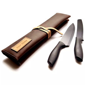 Sacs à couteaux en cuir faits à la main, organisateurs de rangement, sacs à couteaux de voyage en cuir de qualité supérieure, sacs de rangement durables pour chefs - Product Image 5