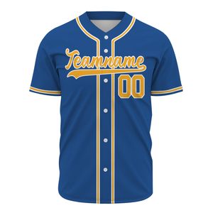 Customize Embroidery Baseball Jersey Style Shirt Wholesale <b>Cheap</b> Price Best Design Baseball Jersey Wholesale with Customization - Product Image 5