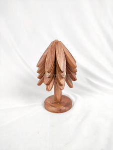Juego de 4 Manteles Individuales Plegables de Madera con Forma de Árbol, Color Marrón Oscuro, Ecológicos, Tamaño Personalizado, para Hogar Moderno, Hotel o Restaurante - Product Image 3