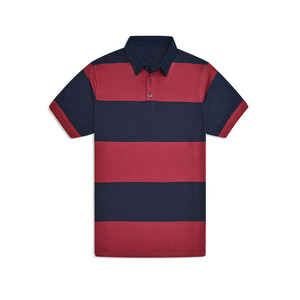 Chemise pour homme en coton 100% tricoté, respirante, à manches courtes, coupe classique, décontractée, avec logo imprimé numériquement sur le devant - Product Image 1