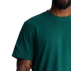 Camiseta de Algodón de Manga Corta con Cuello Redondo para Hombre, Informal, Suave y Cómoda, Corte Regular, Básica, para Uso Diario, Estilo Urbano, Clásica - Product Image 3