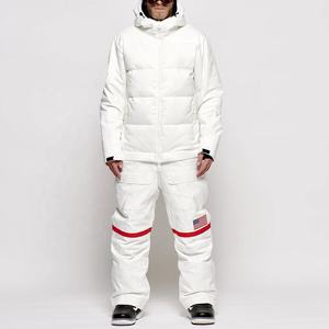 Unisex Waterproof One Piece <b>Ski</b> Suit Professional Thermal Hooded Snowboarding Suit Windproof Winter Outdoor Snow Suit for Men - Product Image 3