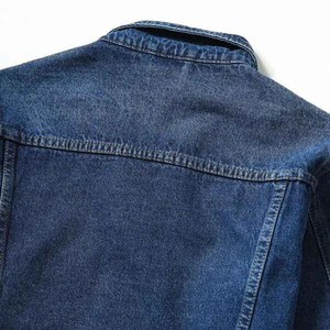 Blousons en jean réversibles pour hommes, coupe slim, style japonais, en polaire, pour adolescents et jeunes garçons, personnalisables - Product Image 2