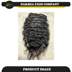 Directement d'usine indienne Extensions de trame de cheveux humains vierges brésiliens Remy Teints Style droit Blanchiment traité chimiquement - Product Image 2