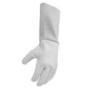 Gants de protection en cuir durables et personnalisables, résistants à la chaleur, pour le soudage - Product Image 3