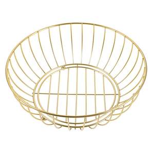 Panier à fruits en métal, solution de rangement élégante pour fruits et légumes sur le comptoir de cuisine - Product Image 2