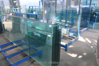 Vidrio Templado de 3mm, 5mm, 6mm, 8mm, 10mm, 12mm, Vidrio Laminado Transparente para Ventanas, Puertas y Balcones