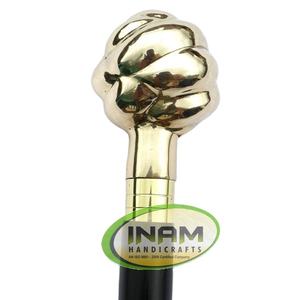 Calidad superior y Estilo Vintage tallado a mano/bastón plegable de madera/bastón de madera con mango de perilla de diseñador - Product Image 1