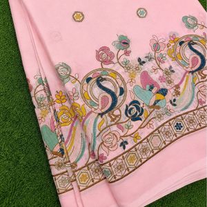 Malty embroidery fabric fancy fabric garment fabric coding embroidery fabric for dress manufacturer export supplier export trade - Product Image 5