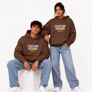 Vente flash : Sweat-shirts à capuche à épaules tombantes, grande taille, 100% coton molletonné, sweat-shirts à capuche surdimensionnés personnalisés, unisexe pour hommes - Product Image 5