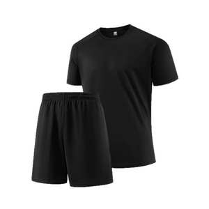 Camisetas Deportivas de Secado Rápido de Manga Corta, Camisetas de Fitness y Camisetas de Running para Hombre, Conjuntos Deportivos Transpirables - Product Image 2