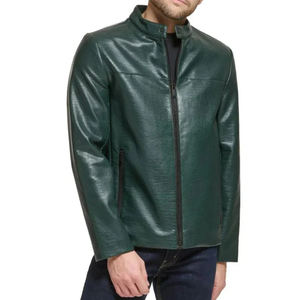 Chaqueta de Cuero para Hombre, Nueva Llegada Profesional, Color Negro con Bolsillos, Material Duradero, Chaqueta de Cuero para Hombre, Gran Venta - Product Image 2