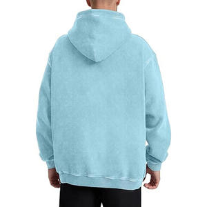 Sweat-shirts d'hiver pour hommes et femmes, imprimés numériquement, décontractés, style hip-hop streetwear, 100% coton molletonné, avec poche, imperméables, personnalisables OEM - Product Image 5