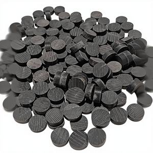 Botones de Cuerno de Búfalo Negro Azabache Personalizables de Alta Calidad al por Mayor, Botones Naturales de Excelente Calidad para Accesorios de Prendas - Product Image 6