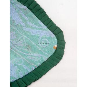 Magnifique sac à bandoulière et pochette Kantha pour femme, style bohème, design tendance, fait main, léger, grand format, pour voyage et usage quotidien - Product Image 5