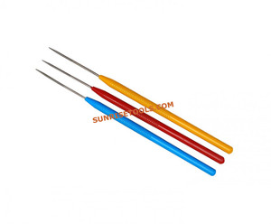 SUNTOOLS/STIPL Model 176B Stainless Steel Jewelry Pick Tools Tapered Baguette Cut for DIY Jewelry Engraving Blue Red Yellow - Product Image 5