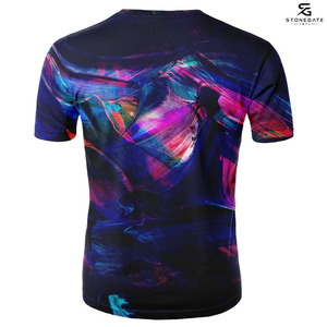Camiseta Deportiva Sublimada para Hombre, Personalizada, de Manga Corta, Secado Rápido, Transpirable, Tejido Suave, Informal, 2026 - Product Image 2