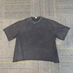 100% Cotton Pattern Printed Heavy Bleached Acid Wash Vintage <b>Large</b> Size Men's Casual <b>T</b> <b>Shirt</b> - Product Image 1