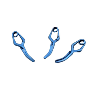 Espéculo Nasal de Titanio Qasiden GD-47, Instrumento Quirúrgico Reutilizable, Anodizado en Azul, Uso Clínico Manual, Certificado CE - Product Image 3
